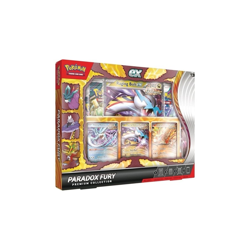 Pokmon TCG: Paradox Fury Premium Collection - 2024 Amazon Holiday Exclusive