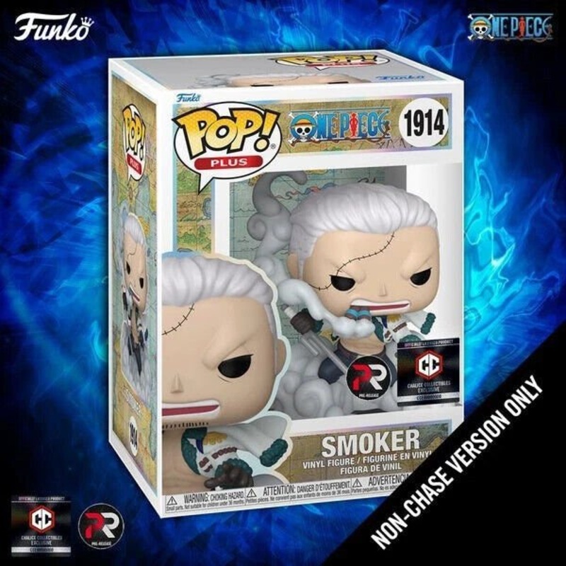 Smoker #1914 Funko Pop! Plus One Piece - PR Pre-Release - Chalice Collectible Exclusive Vinyl Figure