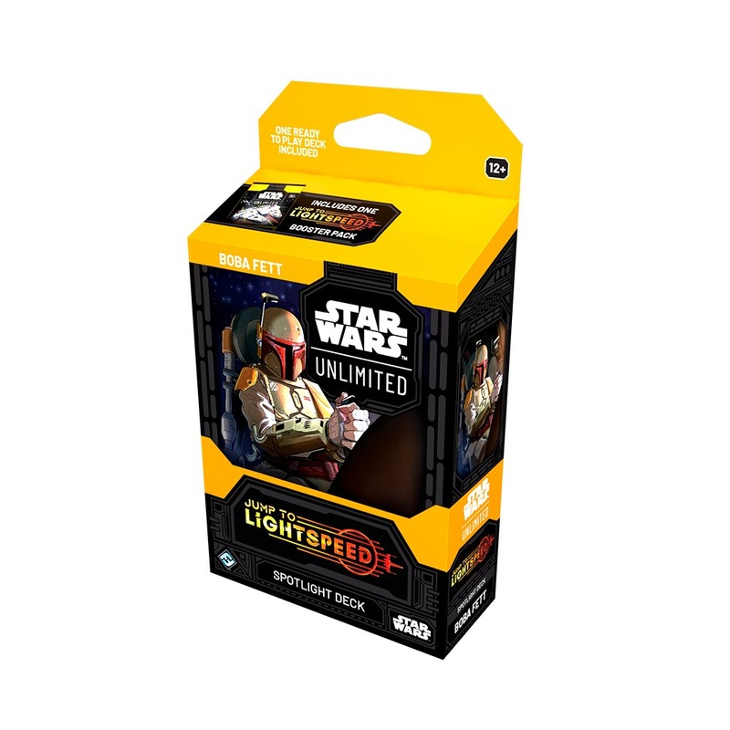 Star Wars TCG Jump to Lightspeed Spotlight Starter Deck -Boba Fett