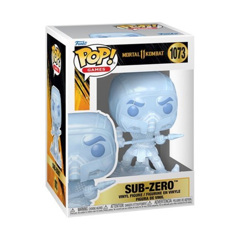 Sub-Zero Funko Pop! Games Mortal Kombat 11 Fatality - Approx. 3 3/4" Collectible Vinyl Figure #1073 Bundled with Display Box Protector Case