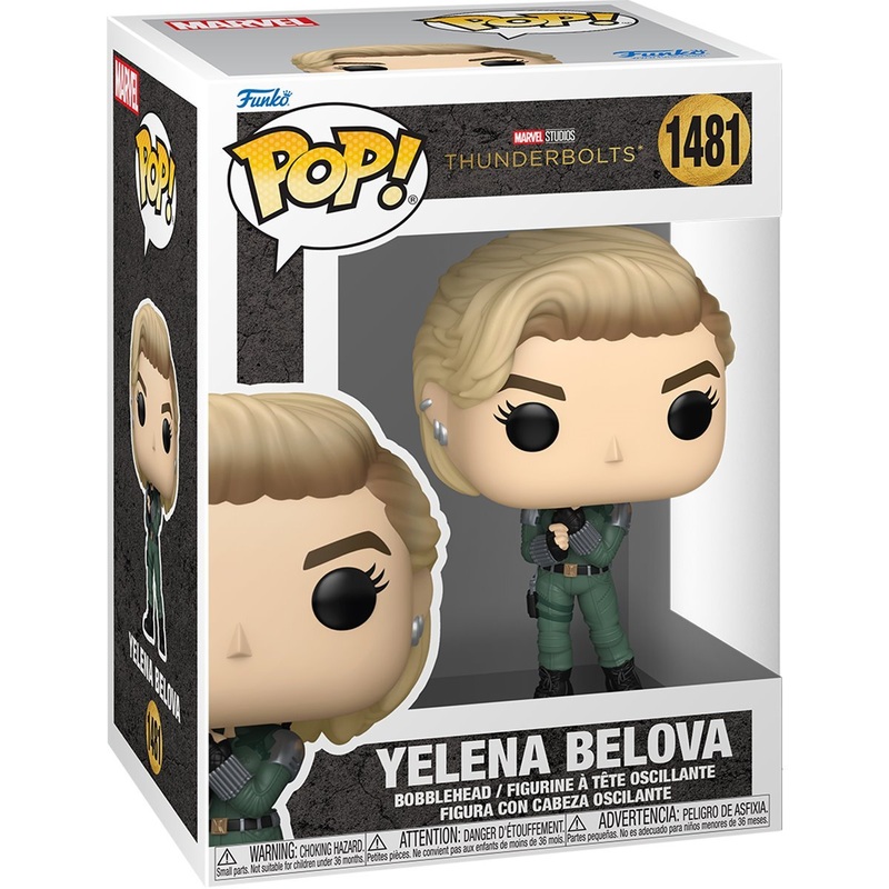 Yelena Belova Funko Pop! Marvel Studios Thunderbolts - Approx. 4" Collectible Vinyl Figure #1481 Bundled with Display Box Protector Case