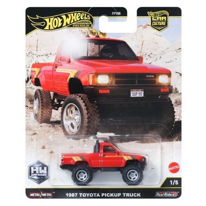 1987 Toyota Pickup Truck Hot Wheels Premium 2025 Car Culture 2025 Mix 3 Vehicle