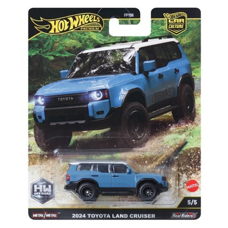 2024 Toyota Land Cruiser Hot Wheels Premium 2025 Car Culture 2025 Mix 3 Vehicle
