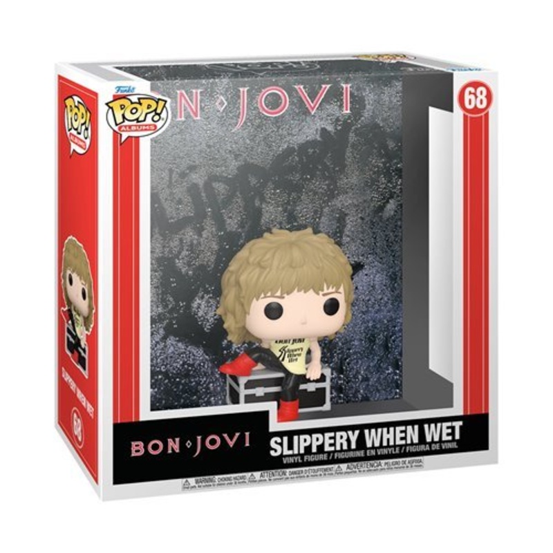 Bon Jovi #68 Funko Pop! Albums Slippery When Wet - Approx. 3 3/4" Collectible Vinyl Figure