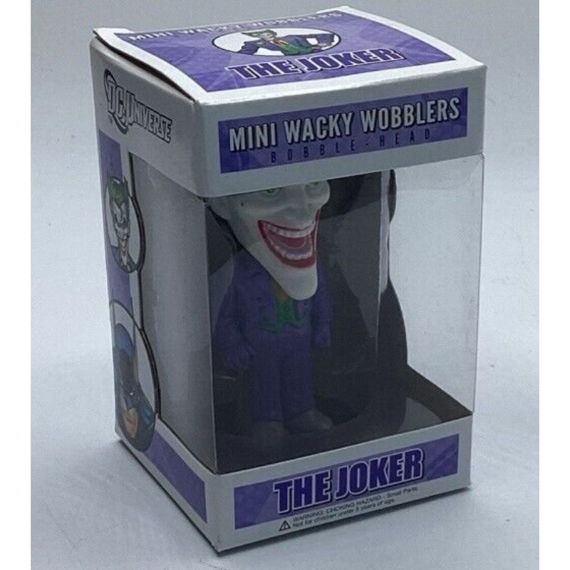 DC Universe Mini Wacky Wobblers The Joker Bobble Head NIP