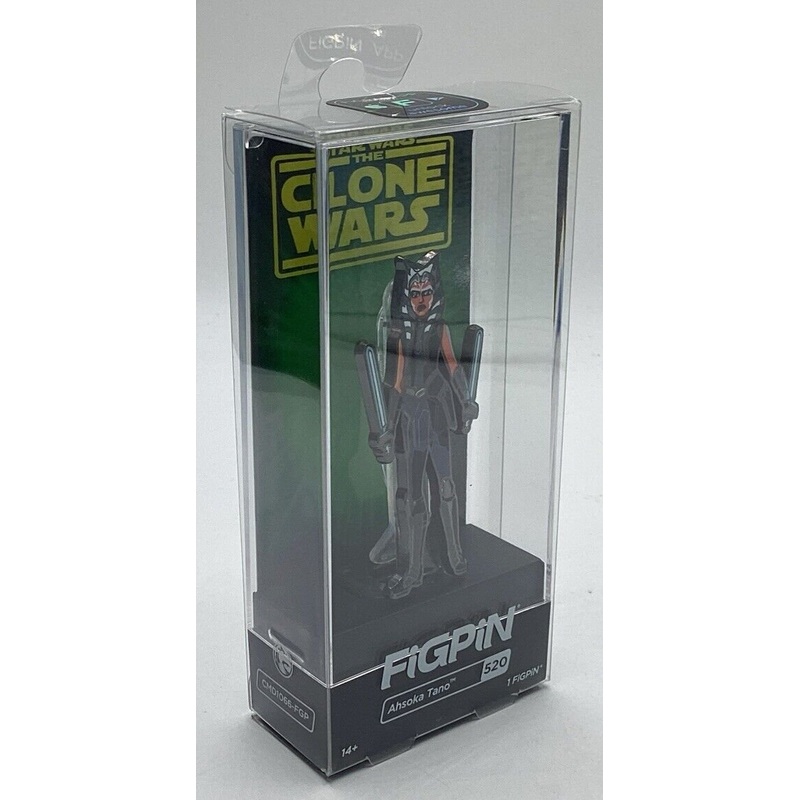 Disney Figpin Star Wars The Clone Wars Ahsoka Tano Collectable Pin #520 NEW