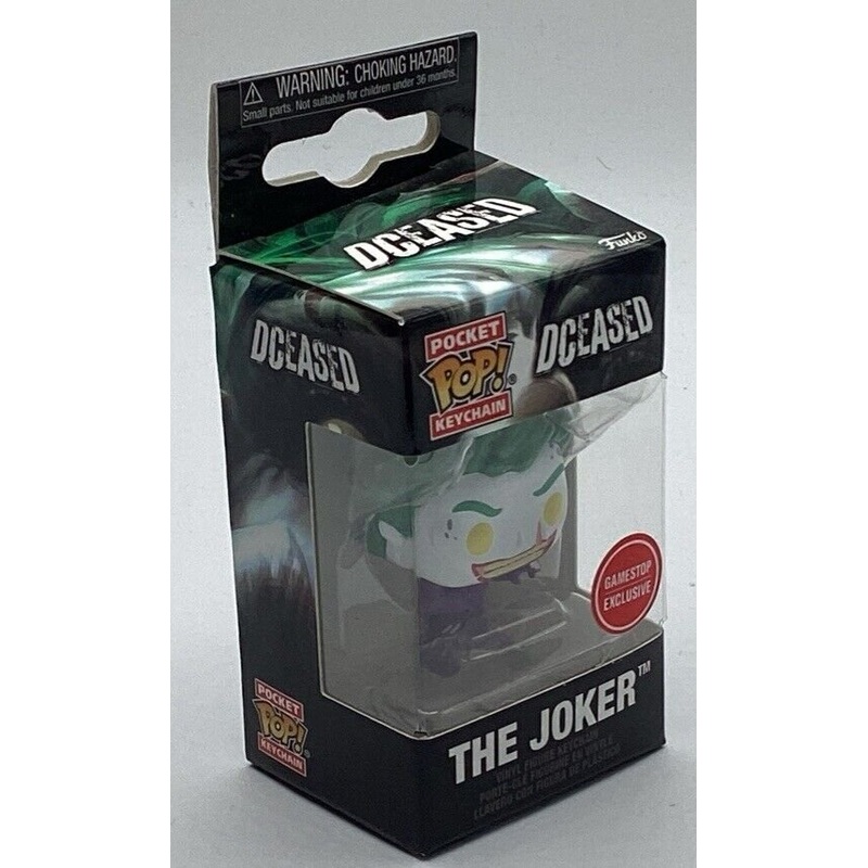 Funko Pocket Pop Keychain DC DCeased The Joker (GameStop Exclusive) New In Box
