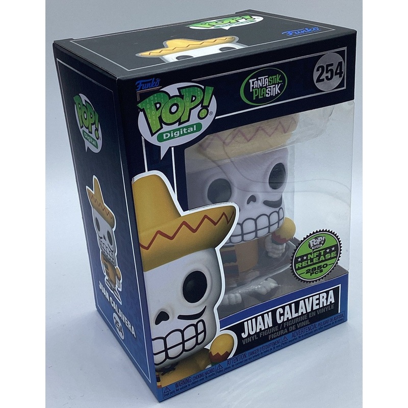 Funko Pop! :Fantastik Plastik - Juan Calavera (Digital Pop! Release) #254 LE2850