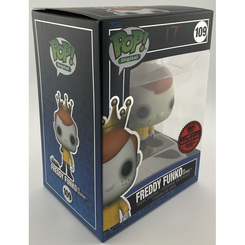 Funko Pop!  LE 2694 - Freddy Funko as Georgie Digital Pop!
