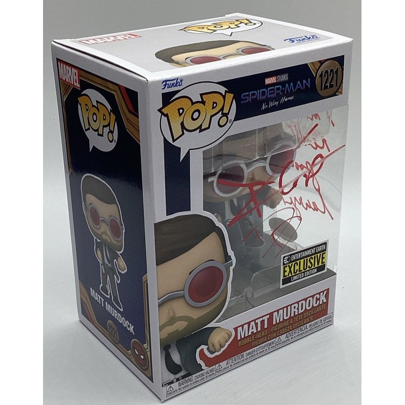 Funko Pop! Marvel - Matt Murdock - Entertainment Earth (Exclusive) #1221 Signed