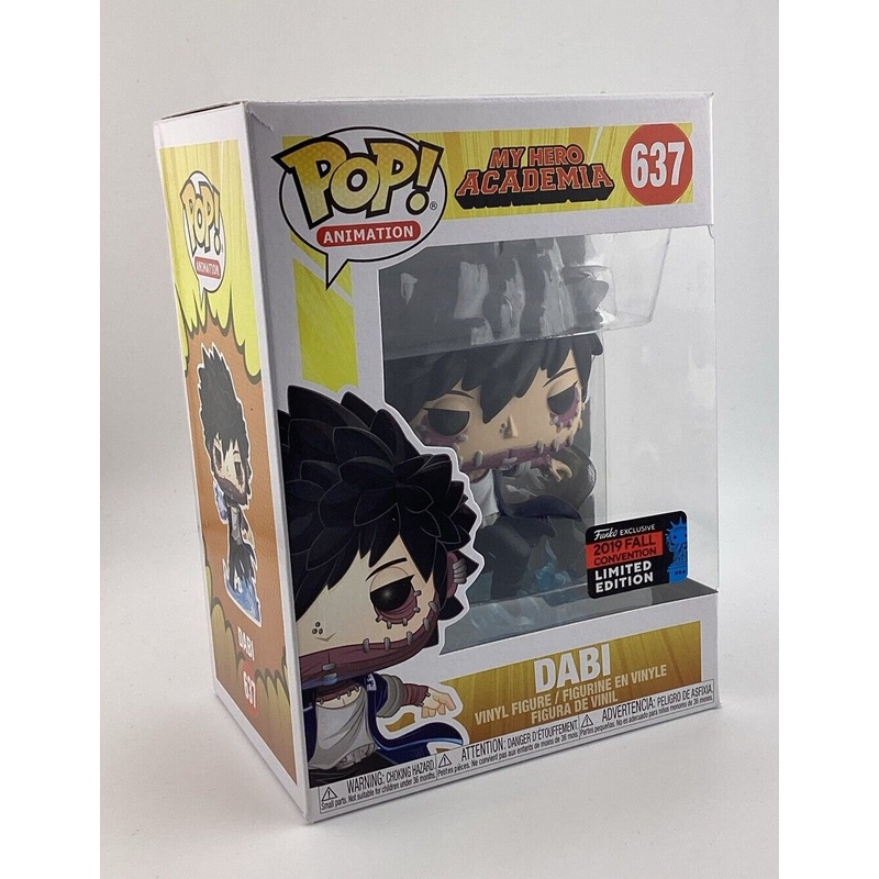 Funko Pop! MHA DABI #637 2019 NYCC Exclusive Edition with POP Protector