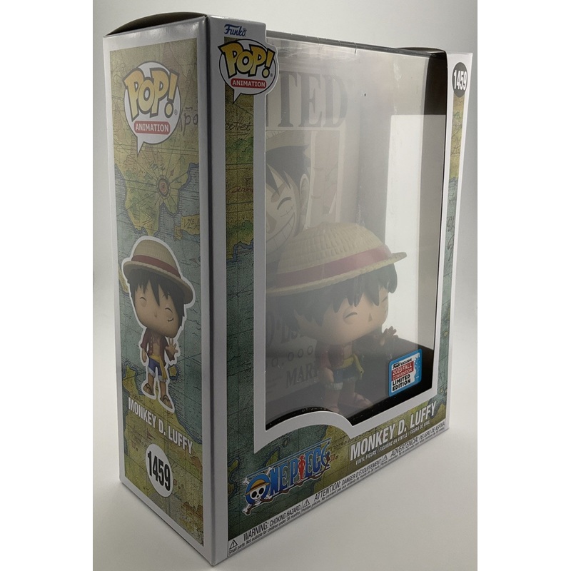 Funko Pop! Video Game/Movie Cover with Case: One Piece - Monkey D. Luffy (NYCC)