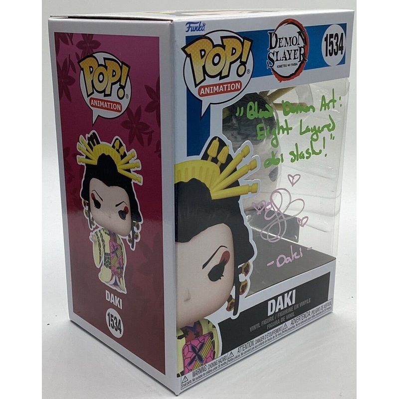 Funko Pop! Vinyl: Daki #1534 Signed By Erica Lindbeck