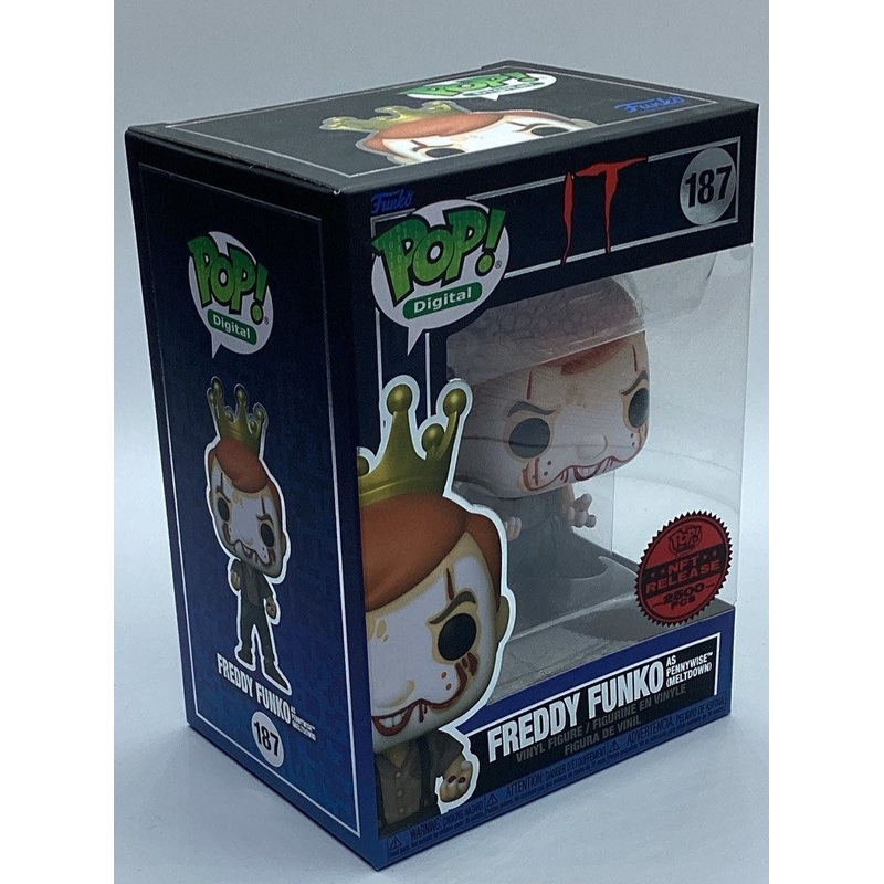 Funko Pop! Vinyl: Freddy Funko-Freddy Funko as Pennywise (Meltdown) #187 LE2500