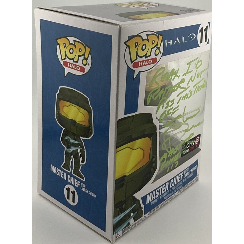 Funko Pop! Vinyl: Halo - Master Chief (w/ energy sword) - GameStop (GS)...