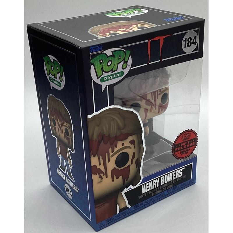 Funko Pop! Vinyl: It - Henry Bowers (Digital Pop! Release) #184 LE1800