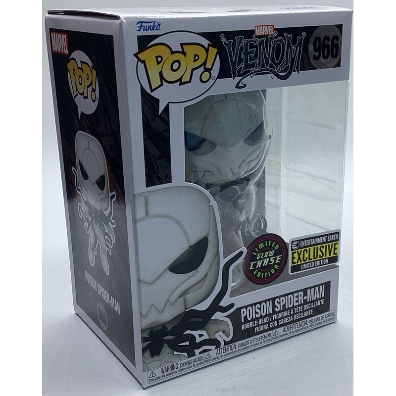 Funko Pop! Vinyl: Marvel - Poison Spider-Man (Chase) (Glows in the Dark) -...