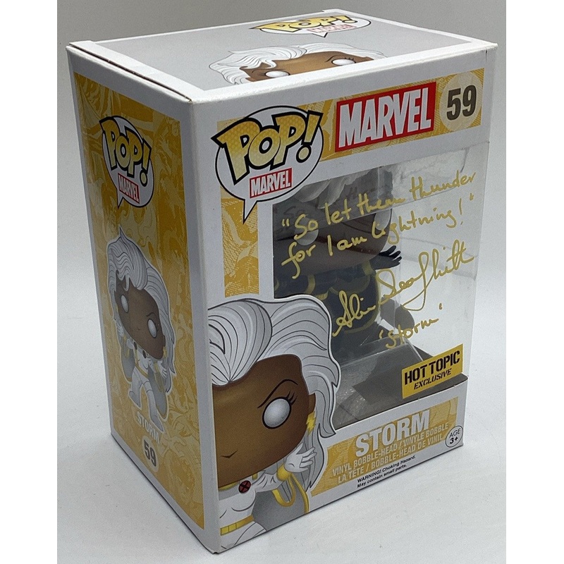 Funko Pop! Vinyl: Marvel - Storm - Hot Topic (Exclusive) #59 Signed And Auth