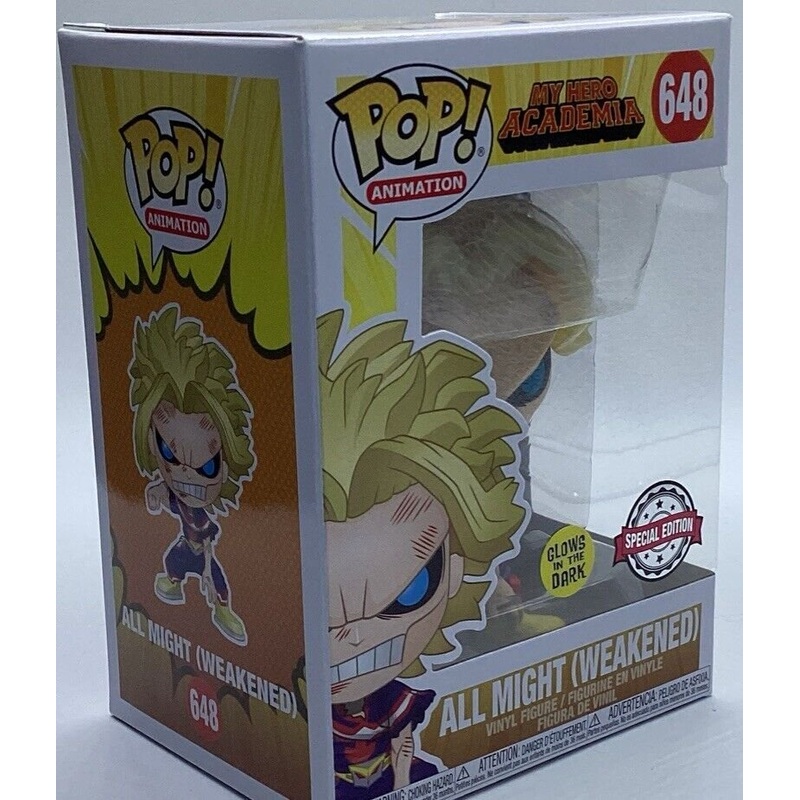 Funko Pop! Vinyl: My Hero Academia - All Might (Weakened) (Glows in the Dark) -