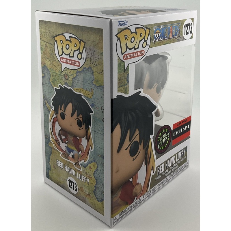 Funko Pop! Vinyl: One Piece - Red Hawk Luffy - AAA Anime (Exclusive) #1273