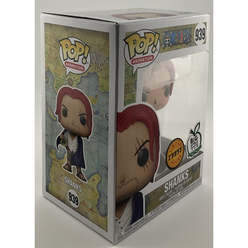 Funko Pop! Vinyl: One Piece - Shanks - Big Apple Collectibles (Exclusive) #939