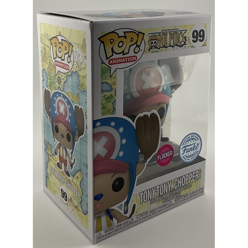 Funko Pop! Vinyl: One Piece - Tony Tony Chopper - (Flocked) - Funimation...
