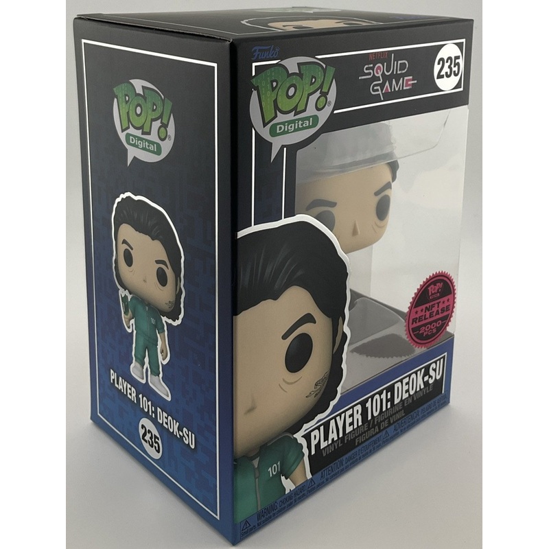 Funko Pop! Vinyl: Player 101: Deok-Su (Digital Pop! Release) LE2000
