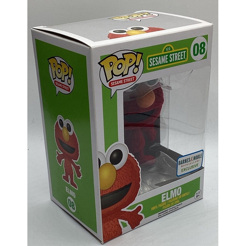 Funko Pop! Vinyl: Sesame Street - Elmo #08- Barnes and Noble Exclusive