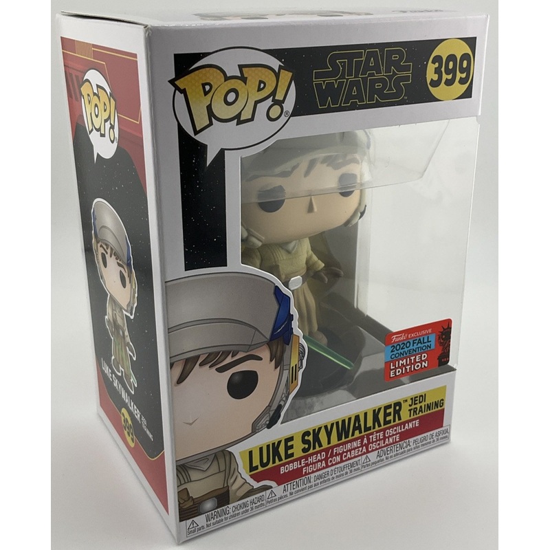 Funko Pop! Vinyl: Star Wars - Luke Skywalker Jedi Training - New York Comic Con