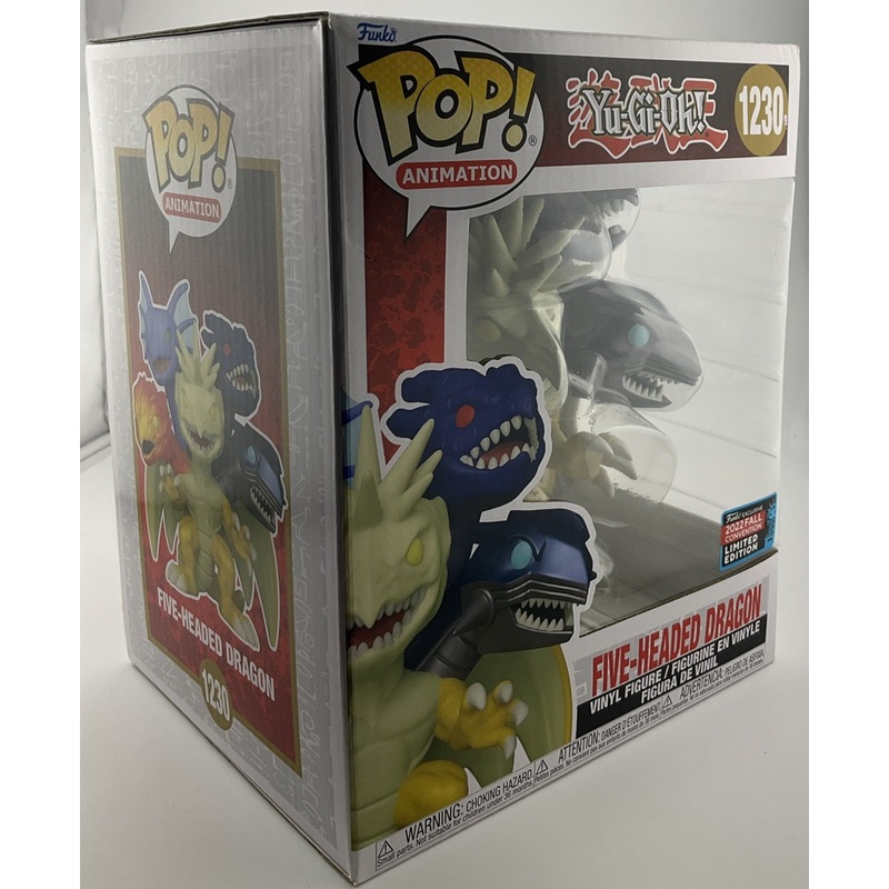 Funko Pop! Vinyl Super 6": Yu-Gi-Oh! - Five-Headed Dragon - Funko Web (FW) 2022 Fall Convention
