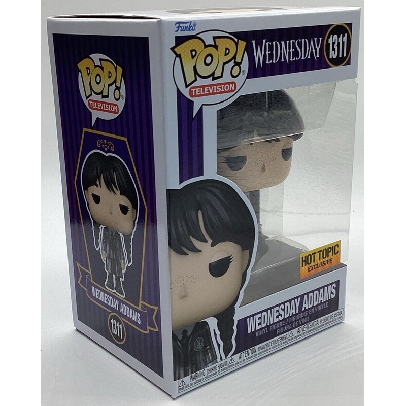 Funko Pop! Vinyl: The Addams Family - Wednesday Addams (Metallic) - Hot Topic...