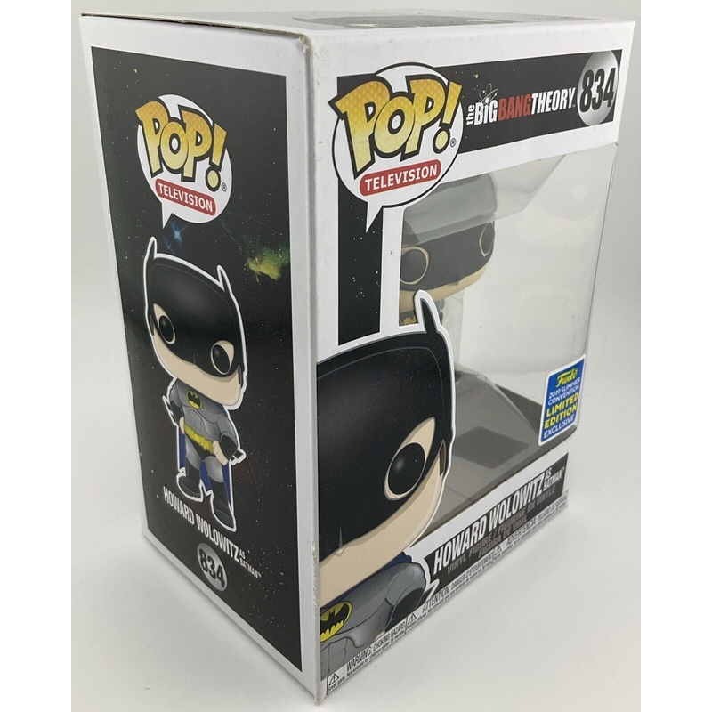 Funko Pop! Vinyl: The Big Bang Theory - Howard Wolowitz as Batman - San Diego...