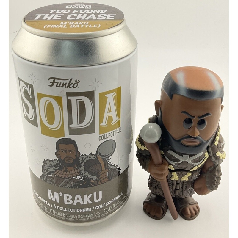 Funko Soda Collectible Figure Marvel Wakanda Forever Black Panther M'Baku Chase