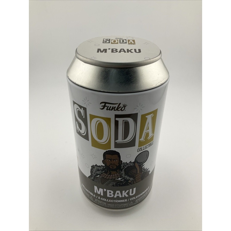 Funko Soda M'Baku Mbaku Vinyl Figure Marvel Black Panther Wakanda Forever Common
