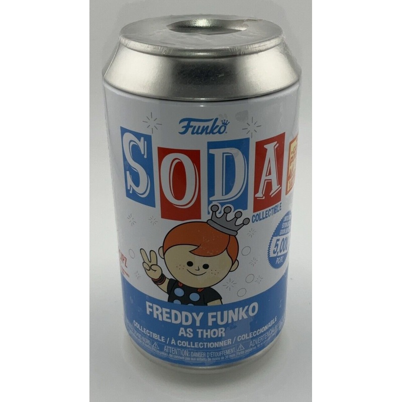 Funko Vinyl Soda: Freddy Funko - Freddy Funko as Thor Sealed