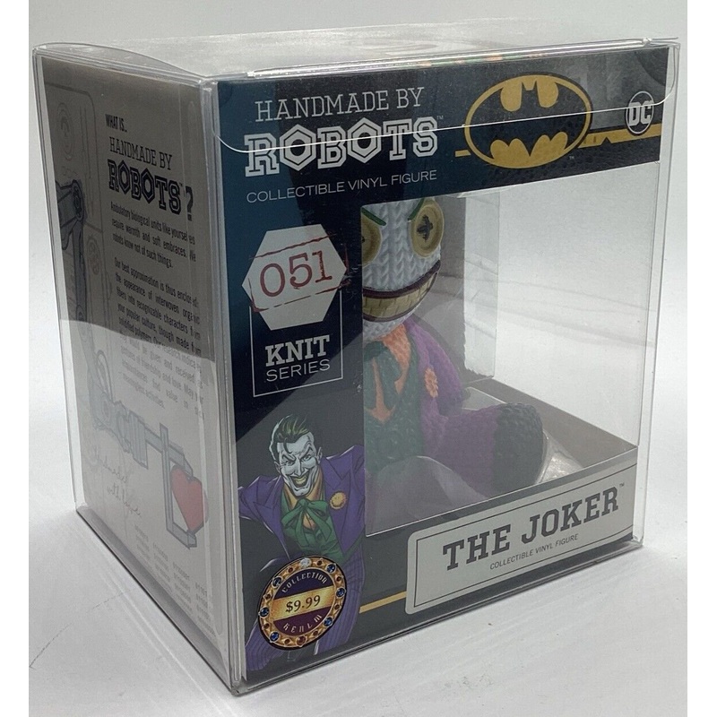 Handmade By Robots Knit Series The Joker 051 DC Vinyl Figure NEW