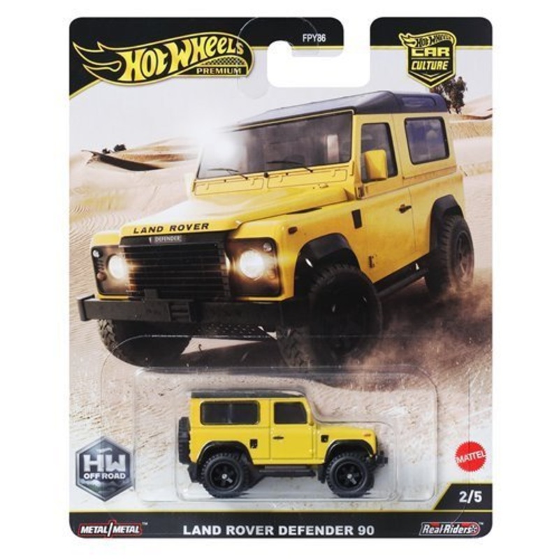Land Rover Defender 90 Hot Wheels Premium 2025 Car Culture 2025 Mix 3 Vehicle