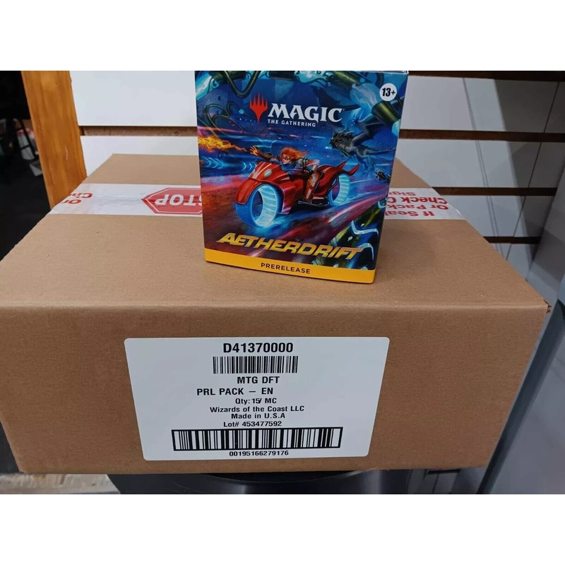 Magic The Gathering  Aetherdrift Prerelease Kit  Sealed Case (15 Kits)  MTG