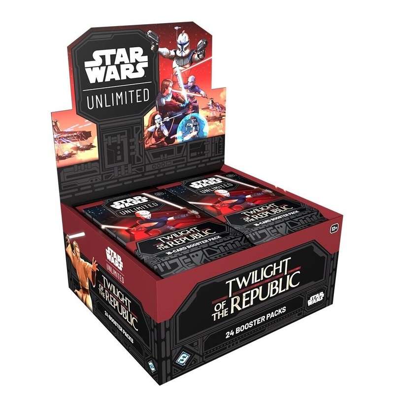 Star Wars: Unlimited TCG Twilight of The Republic Booster Display (Set of 24)