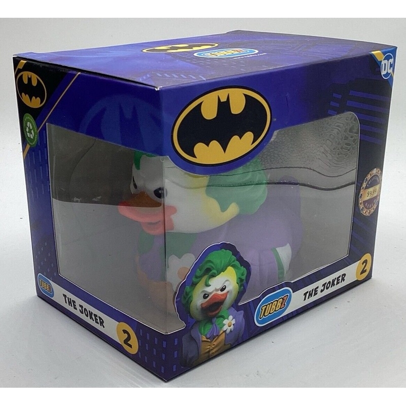 TUBBZ Boxed  DC Comics JOKER Collectible Duck Vinyl Figure Official JEEP