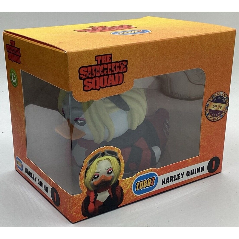 TUBBZ Boxed Edition Suicide Squad Harley Quinn Collectible Rubber Duck Figure