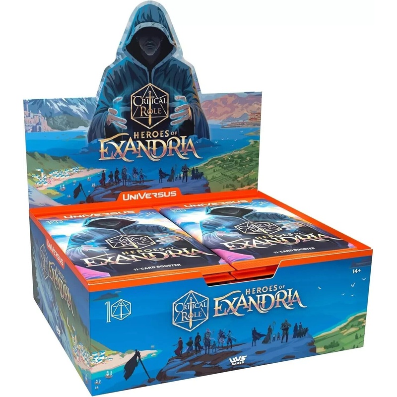 UniVersus CCG: Critical Role - Heroes of Exandria Booster Display