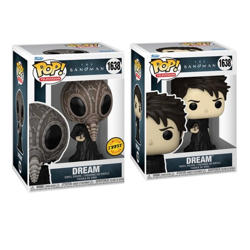 Dream #1638 Funko Pop! Television The Sandman - Set of 2 (Chase and Common) Collectible Vinyl Figures