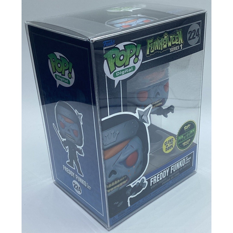 Funko Pop! Vinyl: Freddy Funko - Freddy Funko as Zombie Ninja (Glow) #224