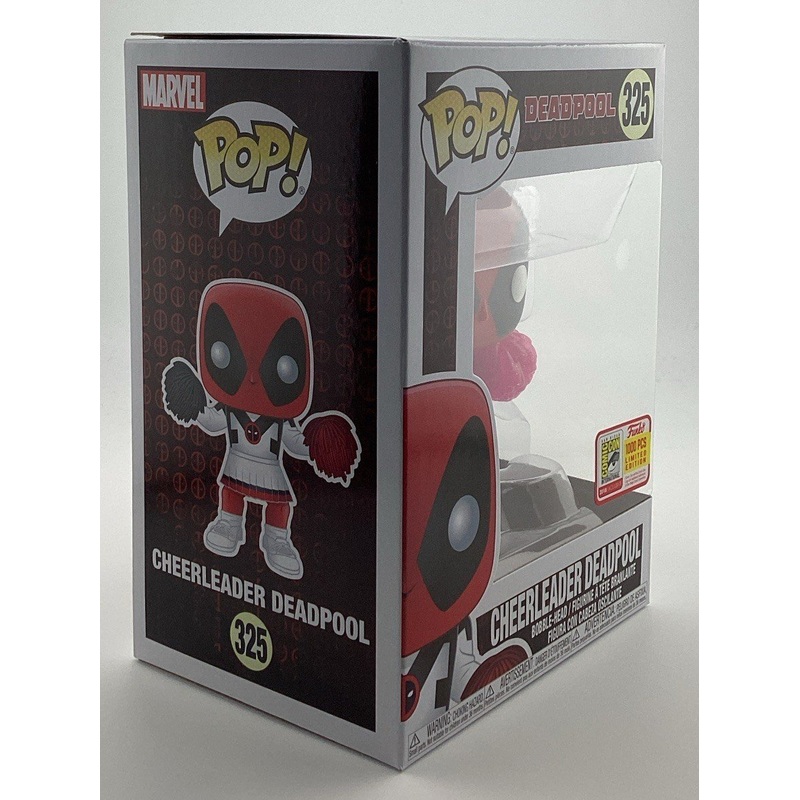 Funko Pop! Vinyl: Marvel - Deadpool (Cheerleader) (Glitter , Pink) - San...