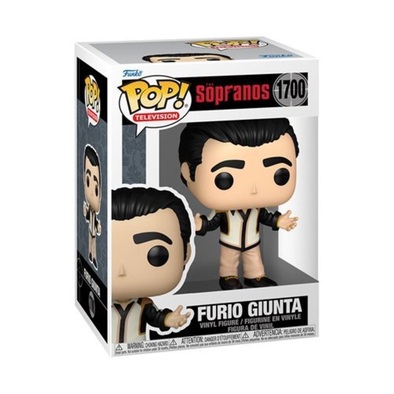Furio Giunta Funko Pop! Television The Sopranos - Approx. 3 3/4" Collectible Vinyl Figure #1700 Bundled with Display Box Protector Case