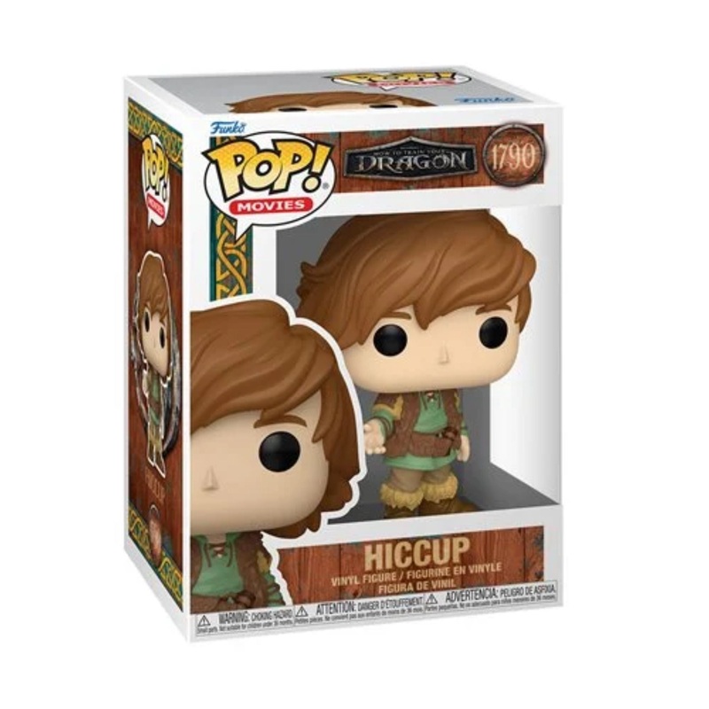 Hiccup Funko Pop! Movies How to Train Your Dragon Live Action - Approx. 4" Collectible Vinyl Figure #1790 Bundled with Display Box Protector Case