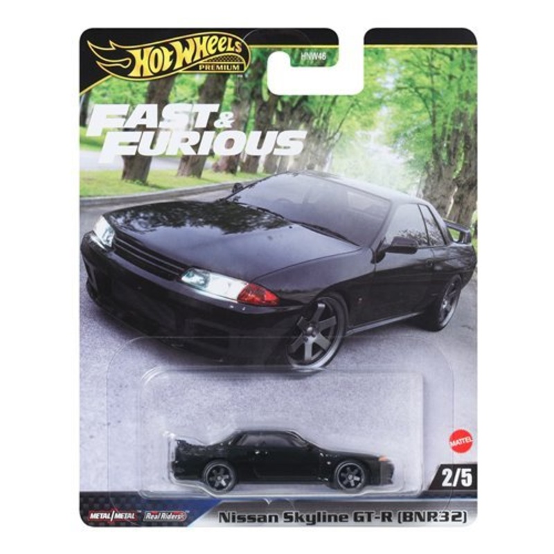 Hot Wheels Fast and Furious Premium 1989 Nissan Skyline GT-R (BNR32) 2/5 Collectible Toy Car Vehicle - Estimated Arrival: April 2025 (PRE-SALE)
