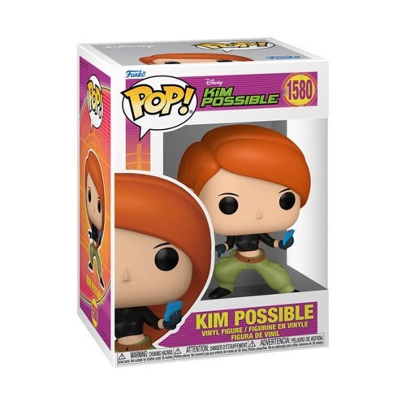 Kim Possible Funko Pop! Disney Kim Possible - Approx. 3 3/4" Collectible Vinyl Figure #1580 with Display Box Protector Case