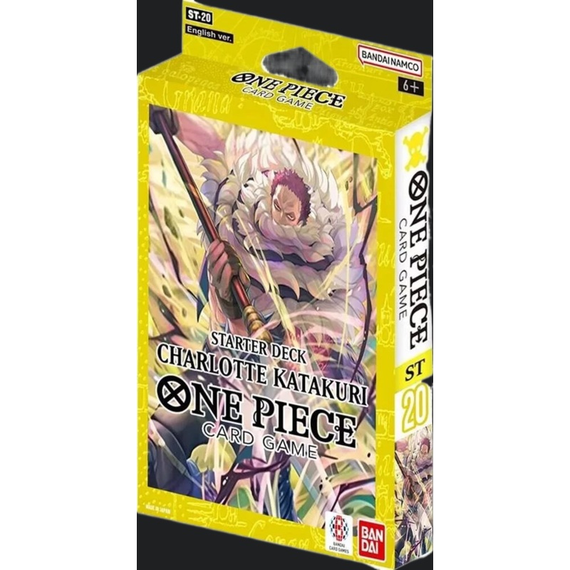 One Piece TCG Starter Deck Charlotte Katakuri ST-20 Bandai Namco (50-Card Deck)